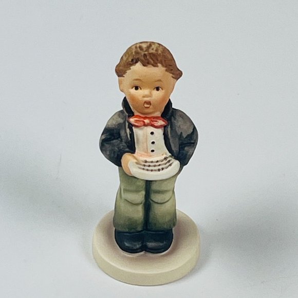 Vintage 1986 Goebel Hummel Soloist Figurine #135 4/0  TMK 6 w/Box - Picture 4 of 7
